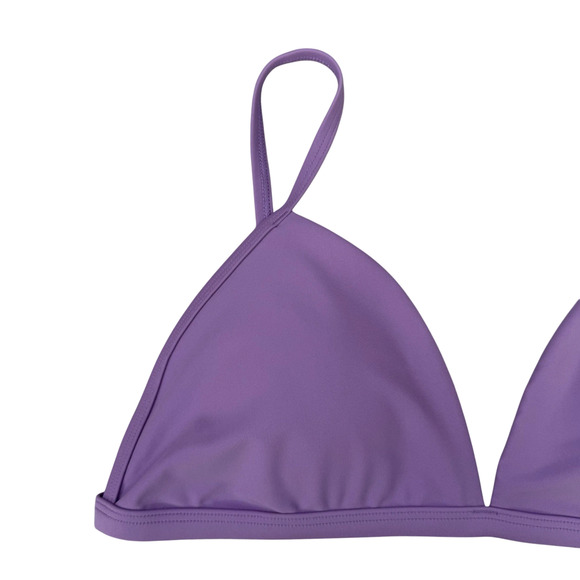 Speedo Women's Swimsuit Triangle Bikini Top Fairy Wren Size Medium New - Picture 4 of 11